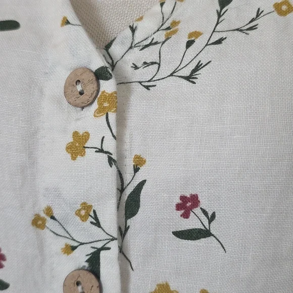 NOTperfectlinen ELMINA button-up linen shirt, Size XL - Picture 6 of 8